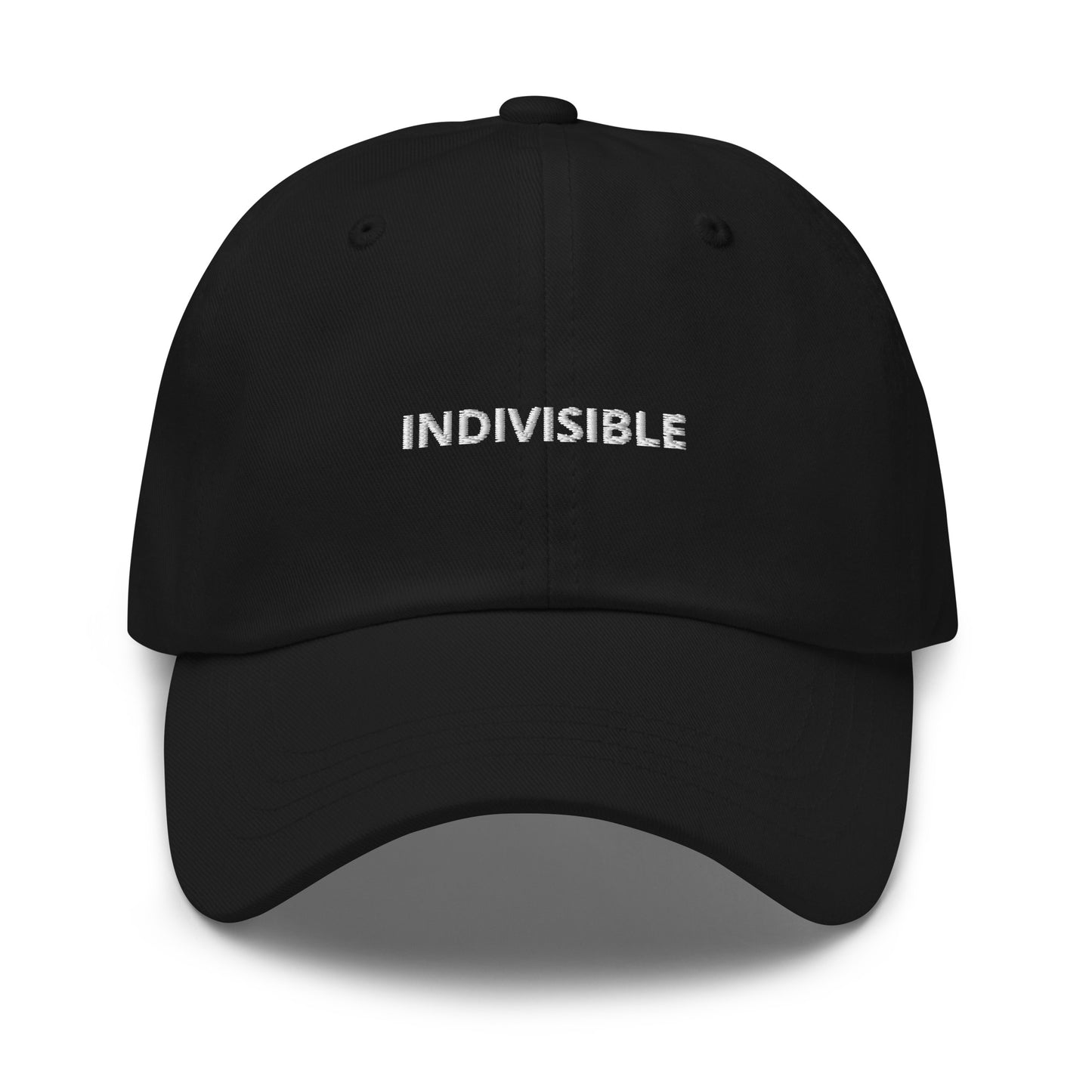 Indivisible Dad Hat- Black