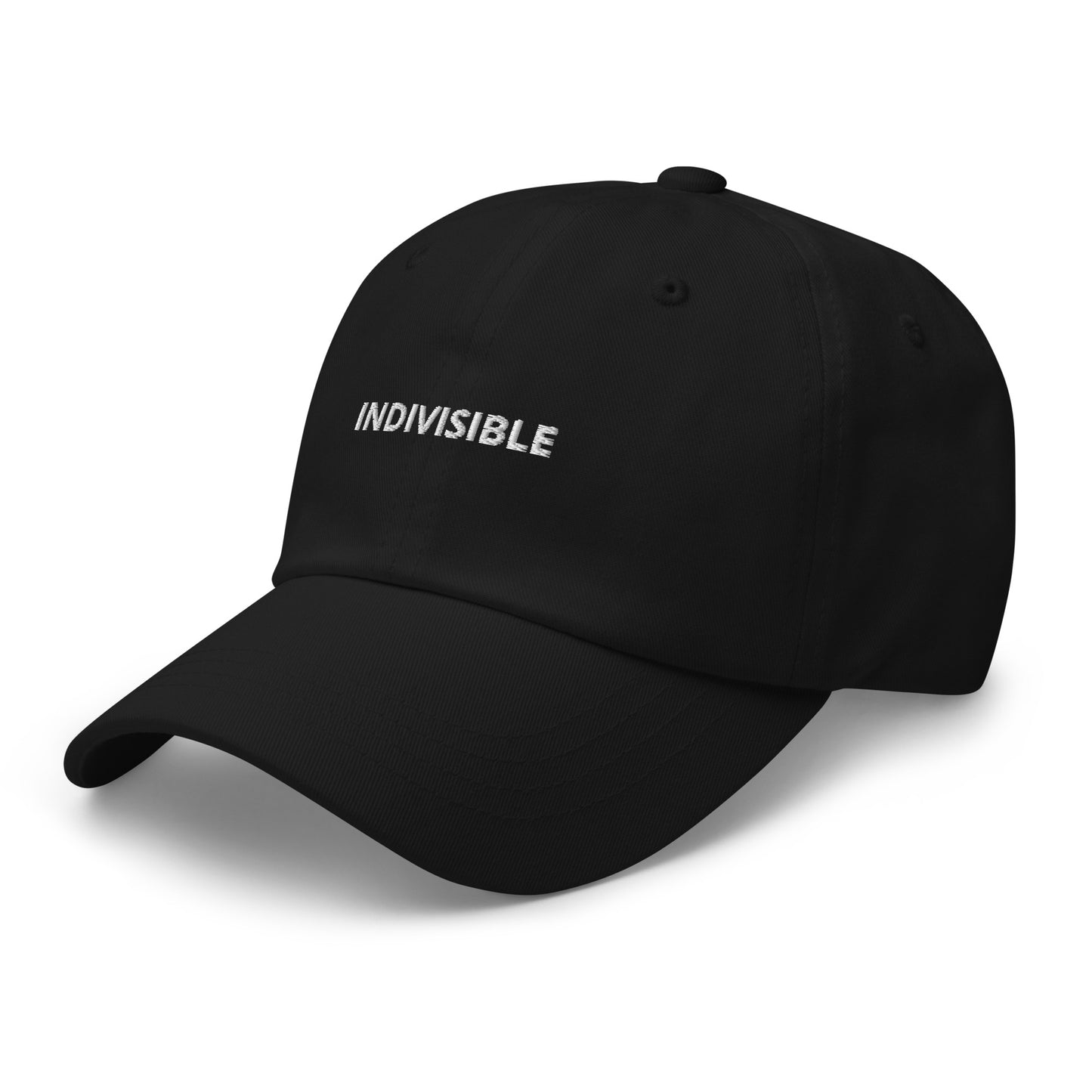 Indivisible Dad Hat- Black